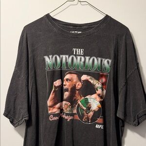 UFC Black 'The Notorious' Graphic Tee